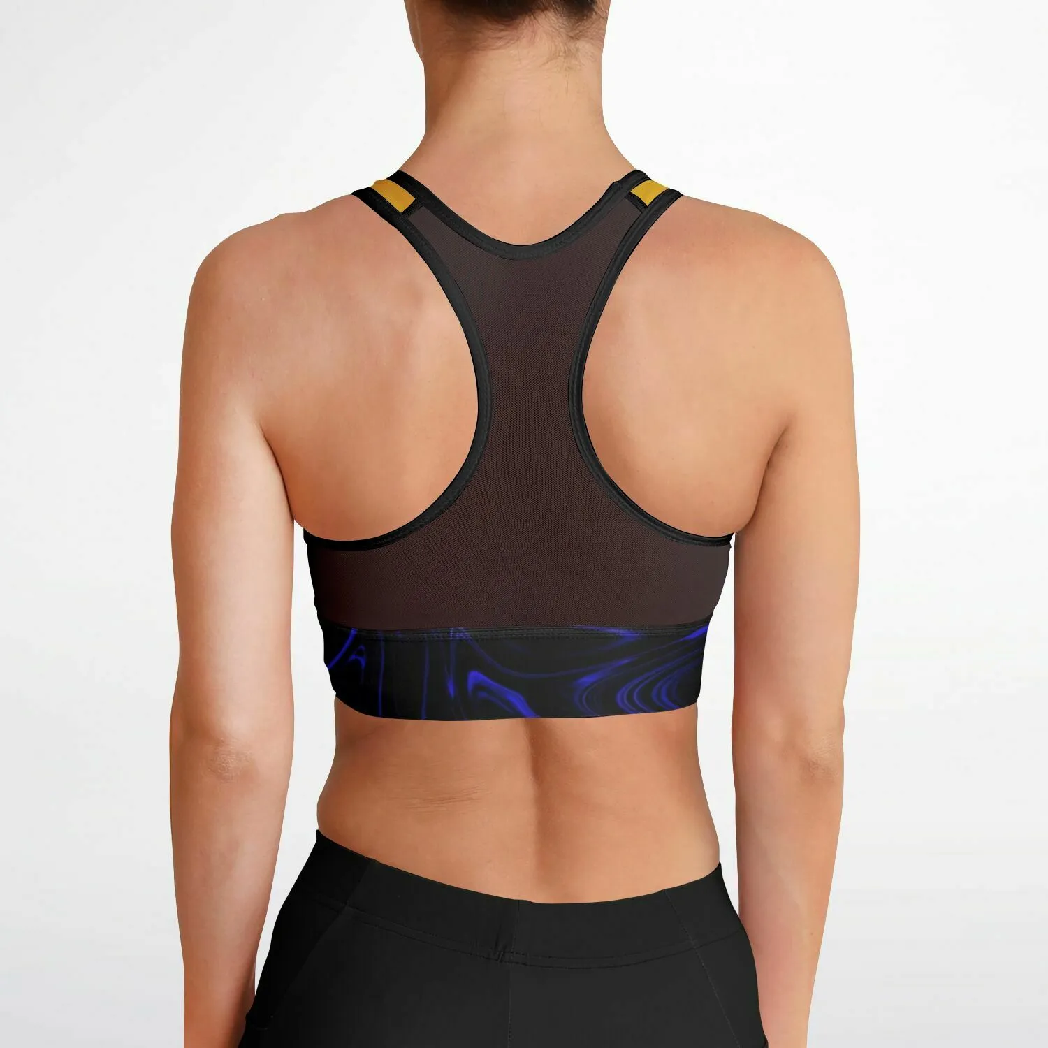 Yahuah-Tree of Life 02-02 Elect Designer Mesh Padded Sports Bra