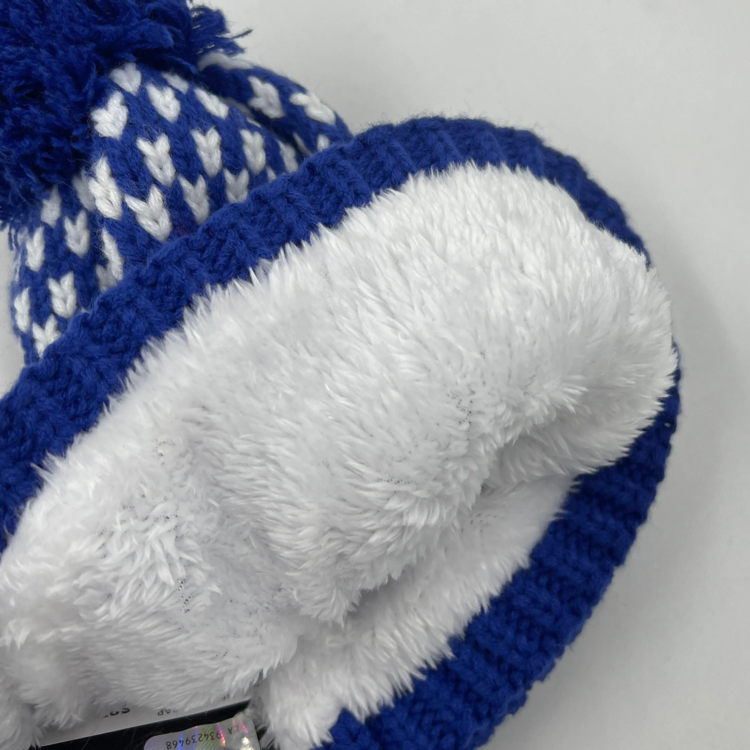 Youth New Era Buffalo Bills Knitted Striped Winter Hat